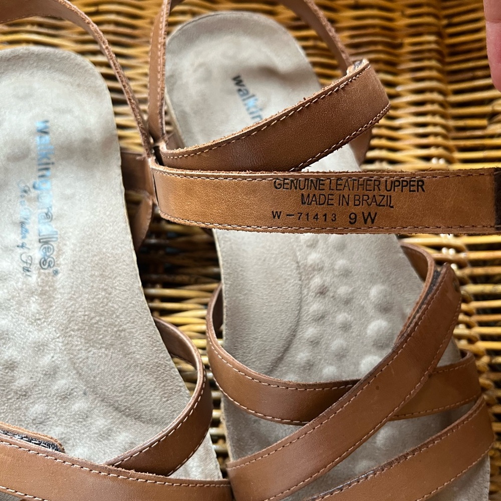 Walking Cradle Pool leather sandals - Picture 7 of 12